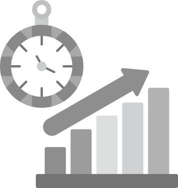 İş grafiği Ağ simgesi. resimleme