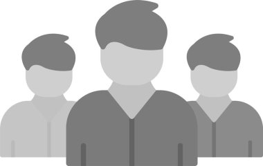 Takım Simgesi, Web Kullanımı için Basit Vektör İllüstrasyonu