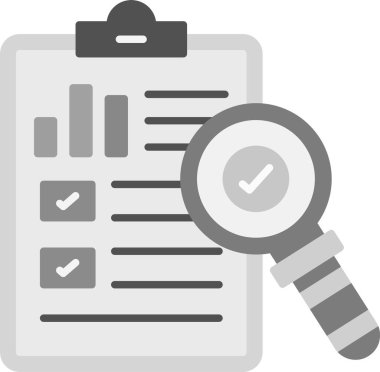 Web kullanımı için Değerlendirme Simgesi, Basit Vektör İllüstrasyonu