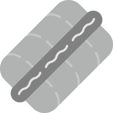 Web Kullanımı İçin Dinlenme Alanı Simgesi, Basit Vektör İllüstrasyonu