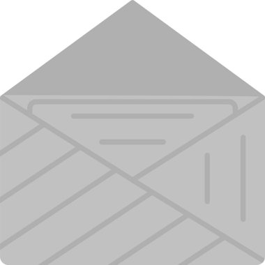 Web Kullanımı için Posta Simgesi, Basit Vektör İllüstrasyonu