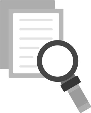 Dosya Çalışma Simgesi, Web Kullanımı için Basit Vektör İllüstrasyonu