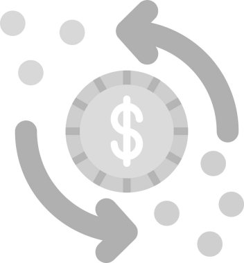 Web Kullanımı İçin Simge Değiştir, Basit Vektör İllüstrasyonu