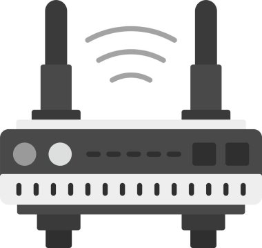 Yönlendirici Simgesi, Web Kullanımı için Basit Vektör İllüstrasyonu