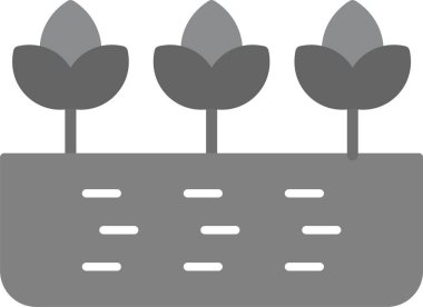 Seedling Simgesi, Web Kullanımı için Basit Vektör İllüstrasyonu