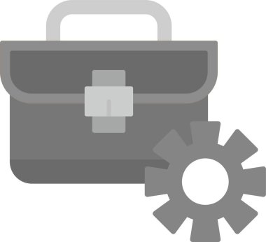 Web Kullanımı için Evrak Dosyası Simgesi, Basit Vektör İllüstrasyonu