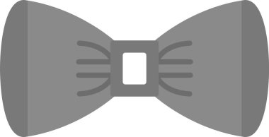 BowTie Simgesi, Web Kullanımı için Basit Vektör İllüstrasyonu