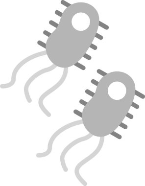 Helicobacter Pylori Simgesi, Web Kullanımı için Basit Vektör Resimleri