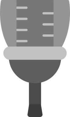 Tahta bacak Simgesi, Web Kullanımı için Basit Vektör İllüstrasyonu