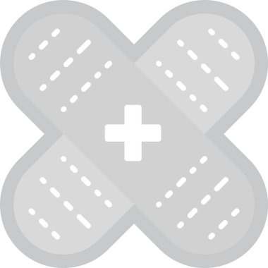 Web kullanımı için Sağlık Simgesi ve Basit Vektör İllüstrasyonu