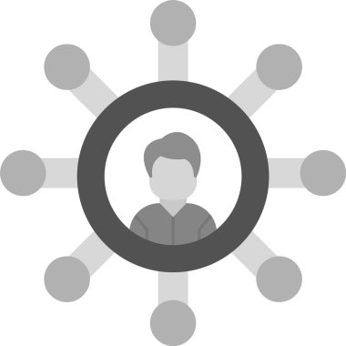 seo modern simgesinin vektör illüstrasyonu