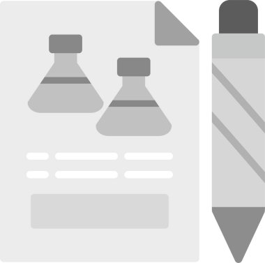 Web Kullanımı için Dosya Simgesi, Basit Vektör İllüstrasyonu