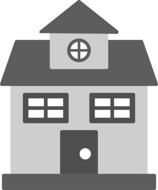 Web Kullanımı için Ev Simgesi, Basit Vektör İllüstrasyonu