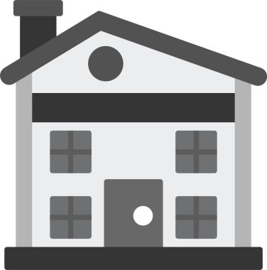 ev simgesi vektör illüstrasyonu