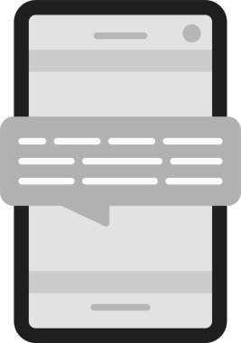 Sohbet iletisi simgesi doldurulmuş özet biçimi