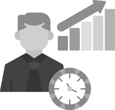 Web Kullanımı için Performans Simgesi, Basit Vektör İllüstrasyonu