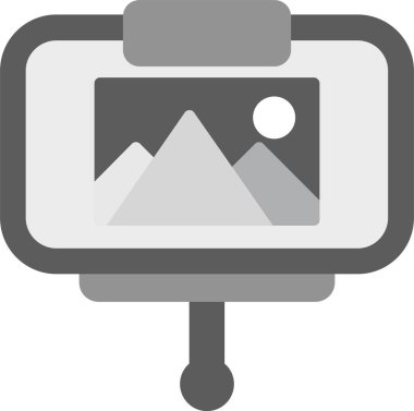 Web Kullanımı için Sunum Simgesi, Basit Vektör İllüstrasyonu