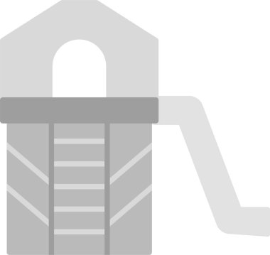 Web Kullanımı için Slayt Simgesi, Basit Vektör İllüstrasyonu