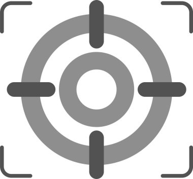 Web Kullanımı için Hedef Simgesi, Basit Vektör Resimleri