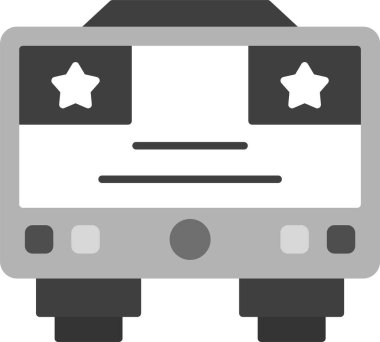 otobüs ulaşım simgesi