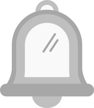 Web Kullanımı için Bildirim Simgesi, Basit Vektör İllüstrasyonu