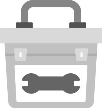 Web Kullanımı için Basit Vektör İllüstrasyonu Araç Kutusu Simgesi