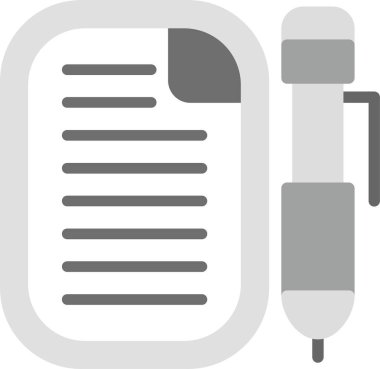 Web Kullanımı için Pano Simgesi, Basit Vektör İllüstrasyonu