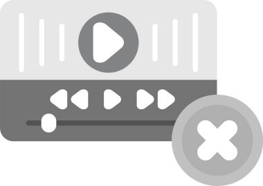 Web Kullanımı için Simge, Basit Vektör Resmini Sil