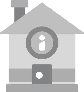 Web Kullanımı için Bilgi Noktası Simgesi, Basit Vektör İllüstrasyonu