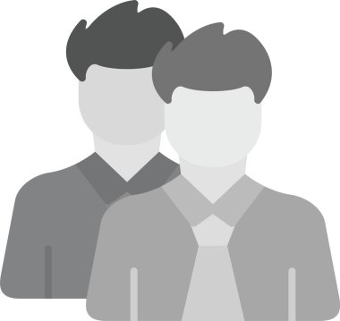 Web kullanımı için Kullanıcı Simgesi, Basit Vektör İllüstrasyonu