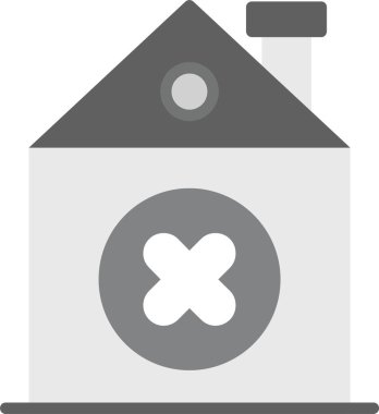 Web Kullanımı için Simgeyi Reddet, Basit Vektör İllüstrasyonu