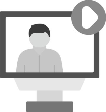 Web Kullanımı için Görüntü Çağrısı Simgesi, Basit Vektör Resimleri