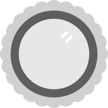 Web Kullanımı için Çerçeve Simgesi, Basit Vektör İllüstrasyonu