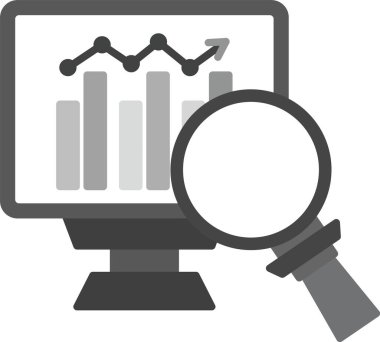 Web Kullanımı için Performans Simgesi, Basit Vektör İllüstrasyonu