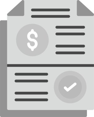 Web Kullanımı için Risk Simgesi ve Basit Vektör İllüstrasyonu