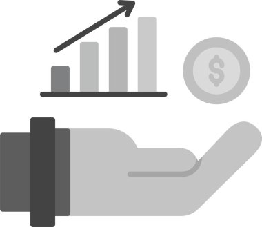 Web Kullanımı için Kar Simgesi ve Basit Vektör İllüstrasyonu