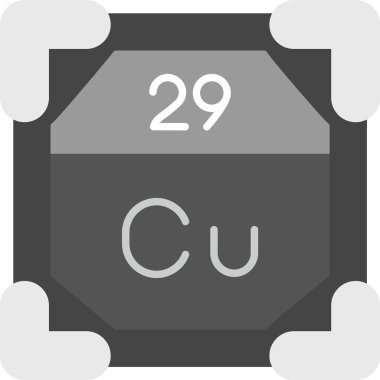 29 Bakır Simgesi, Web Kullanımı için Basit Vektör İllüstrasyonu