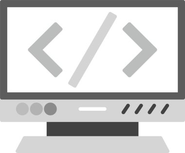 Web Kullanımı için Simge, Basit Vektör İllüstrasyonu