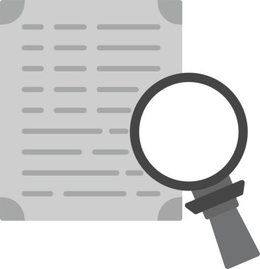 Web Kullanımı için Basit Vektör İllüstrasyonu Araştırma Simgesi