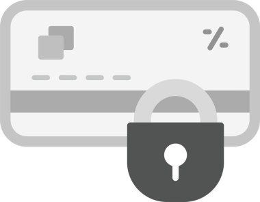 Web kullanımı için engellenmiş Simge, Basit Vektör İllüstrasyonu