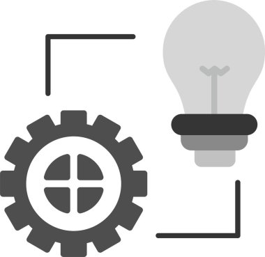 Taslak biçiminde fikir teçhizatı ikonu