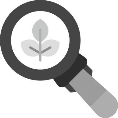 Web Kullanımı için Organik Simge, Basit Vektör İllüstrasyonu