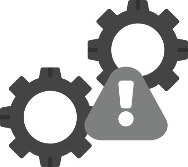 Web Kullanımı için Yetersiz Simge, Basit Vektör İllüstrasyonu