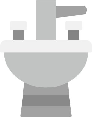 Havza Simgesini Yıka, Web Kullanımı için Basit Vektör İllüstrasyonu