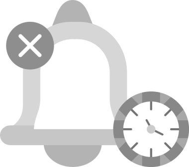 Web kullanımı için Sessiz Simge, Basit Vektör İllüstrasyonu