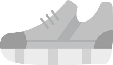 Ayakkabı ayakkabı ikonu düz stil