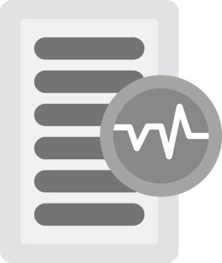 Web Kullanımı için Oturum Zaman aşımı Simgesi, Basit Vektör İllüstrasyonu