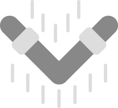 Web kullanımı için U Dönüşü Simgesi, Basit Vektör Resimleri