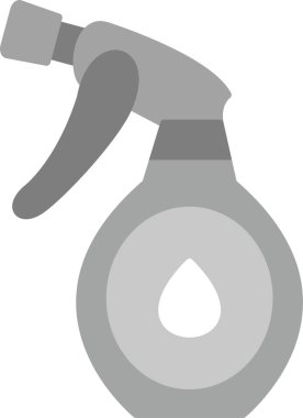 Web Kullanımı için Su Spresi Simgesi, Basit Vektör İllüstrasyonu