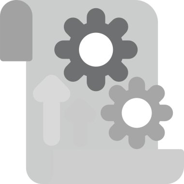 Web Kullanımı için Sözleşme Simgesi ve Basit Vektör İllüstrasyonu